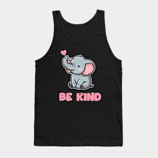 cute kawaii elephant Tank Top